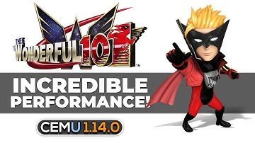 Cemu 1.14.0 - The Wonderful 101 - INCREDIBLE Performance