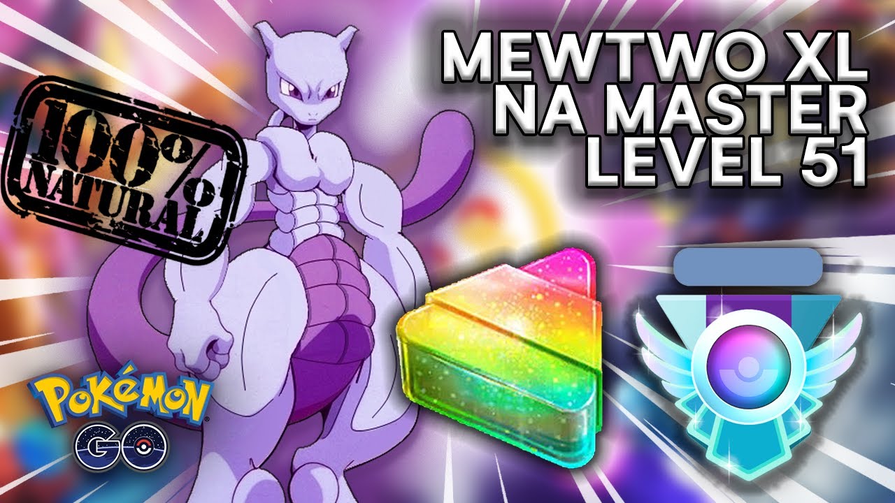 USANDO MEWTWO XL LEVEL 51 NA LIGA MASTER