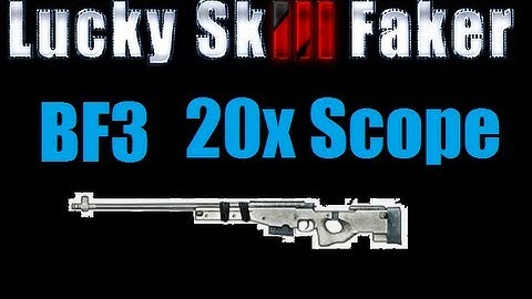 BF3 L96 20x Zoom Scope really=? Armored kill ideas by luckySkillFaker
