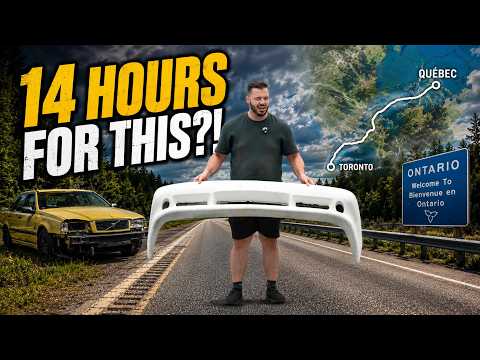 We Drove 14 Hours for a Rare Volvo 850 T-5R Part!