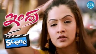 Indra Movie Scenes - Arthi Agarwal Introduction || Chiranjeevi || Sonali Bendre || B Gopal