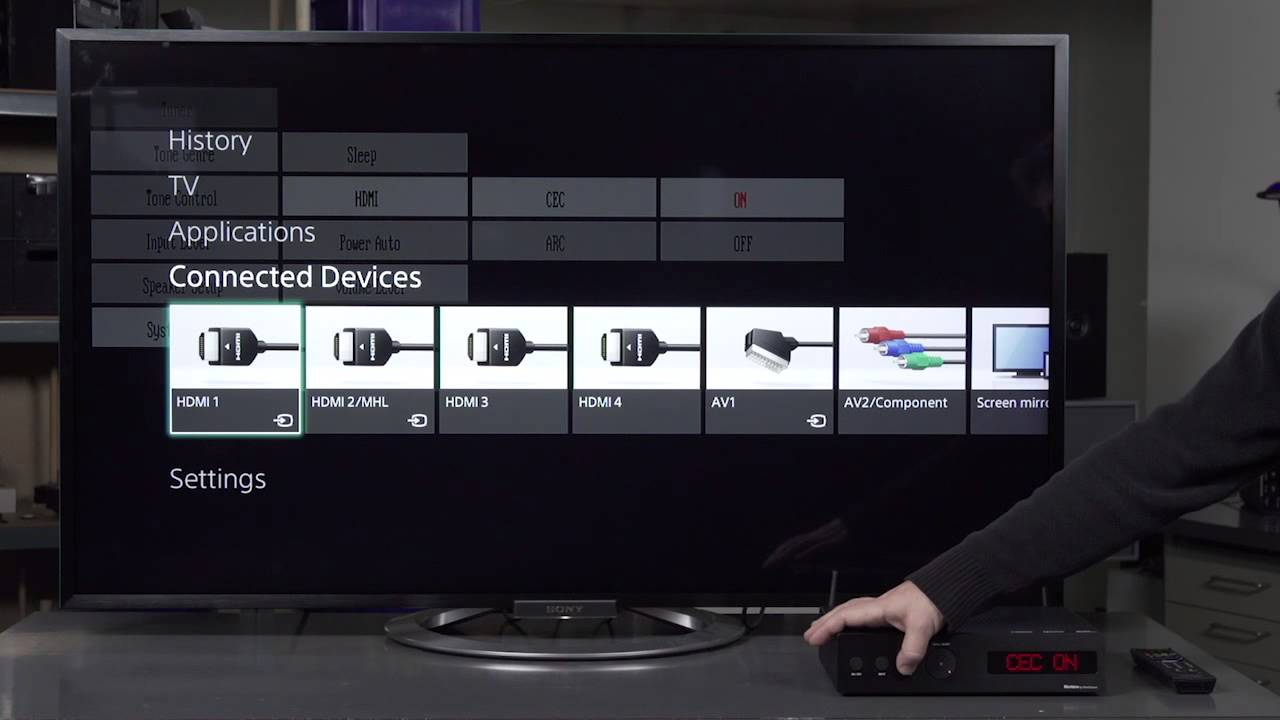 Tilslutning af TV via HDMI eller optisk kabel Montana Sound Unit - YouTube