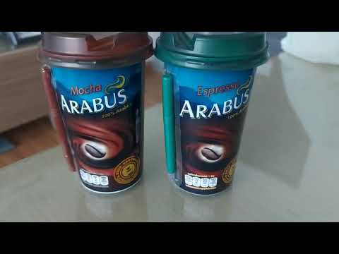 ทดลองชิม Arabus Mocha & Espresso ซื้อจาก Family Mart
