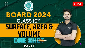 CBSE Class 10 Maths | Class 10 Surface Area & Volume One Shot | Toofan Series | Maths By Prince Sir