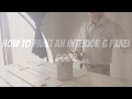 How to paint an Interior Door