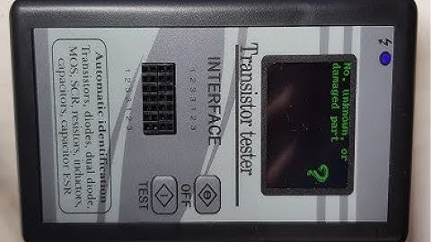 Electronic Components Tester compare