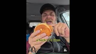 Mcdonalds Triple Pickle Mccrispy Review Dave Eats