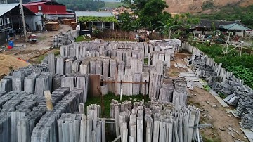 Xưởng khuôn đúc, sản xuất cấu kiện,con tiện bê tông xi măng của Cty MINH THIÊN-VĨNH PHÚC 0982568243