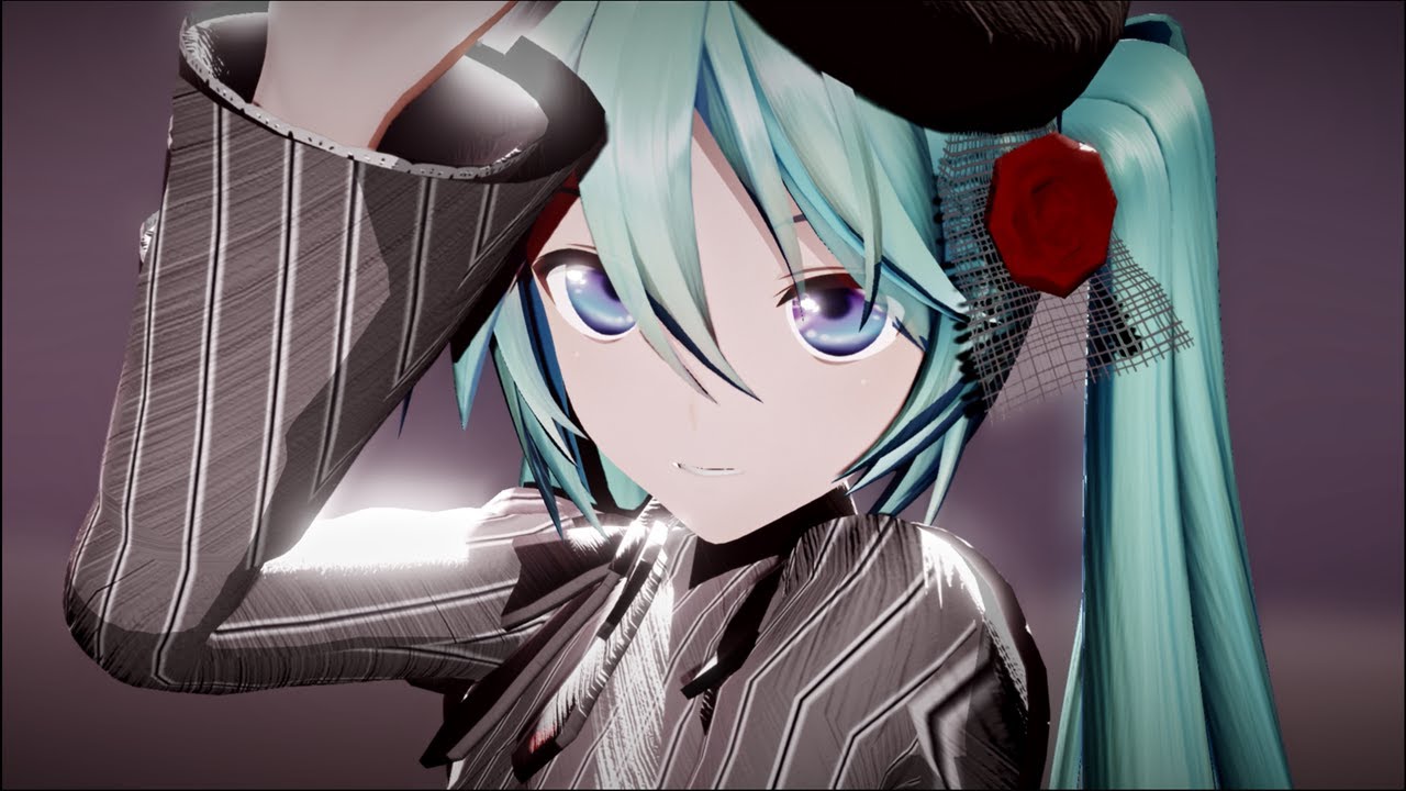 [MMD] ドラマツルギー (Dramaturgy) YYB black miku