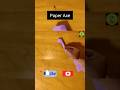 VERY EASY ORIGAMI PAPER AXE TUTORIAL | PAPER TOYS | PAPER WEAPONS | ART AND CRAFT |