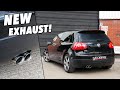 NEW EXHAUST For My MK5 Golf GTI!