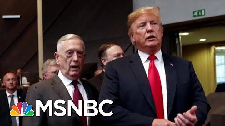 Trump Escalates 'Diplomatic Trash Talk,' Says Germany Is 'Captive To Russia' | MTP Daily | MSNBC