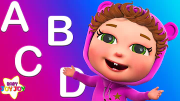 Learn the ABC's | Alphabet Compilation | Learn Phonics | Baby Joy Joy
