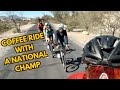 Coffee ride with Lauren Stephens and TBC TT recon