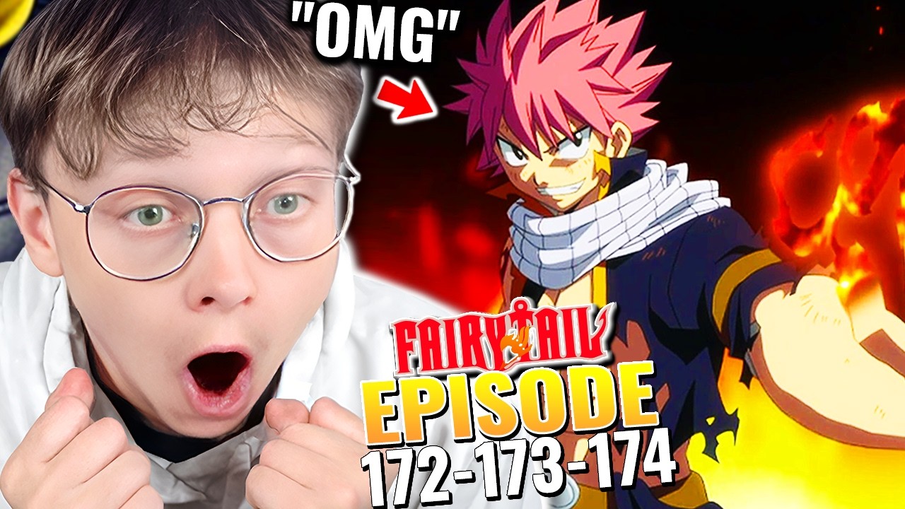 NATSU & GADJEEL VS STING & ROGUE ?! | 😱  FAIRY TAIL EPISODE 172 - 173 - 174 REACTION FR