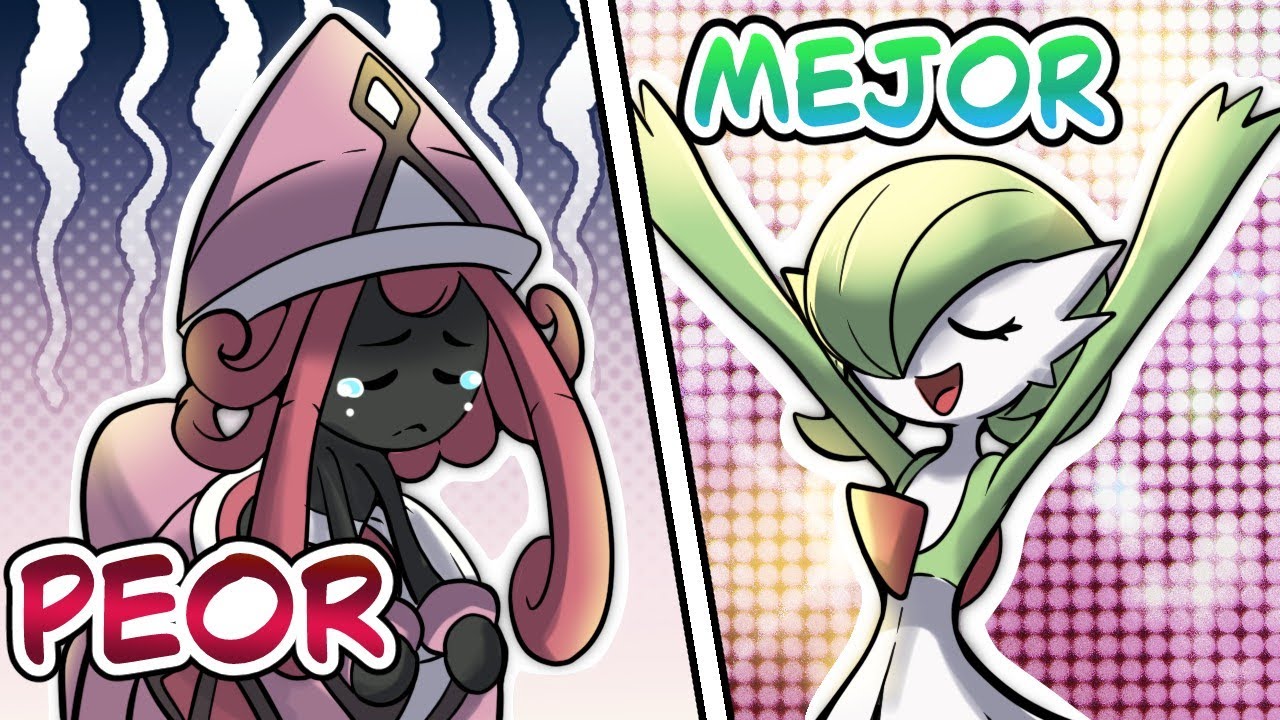 El PEOR y MEJOR Pokémon de TIPO PSÍQUICO en cada generación