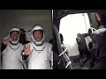 SpaceX Demo-2 Astronauts enter Crew Dragon