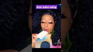 Asmr wafers eating. #wafer #asmreating #biscuit #cookie #shortfeed