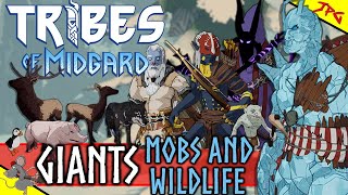 TRIBES OF MIDGARD Now on Xbox/Switch! Giants, Enemies & Wild Creatures! - What Will You Be Fighting?