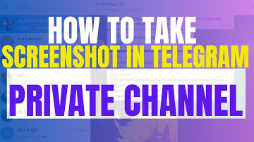 How to Take Screenshot in Telegram Private Channel 2025 (New Update, Screenshot Secret Chats)