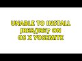 Unable to install JRE8/JRE7 on OS X Yosemite