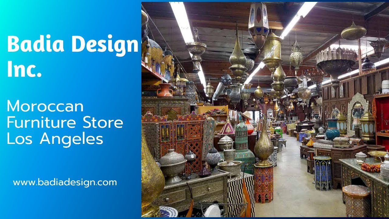 Moroccan Furniture Store Los Angeles YouTube