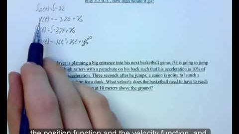 APM 2555 - Integrals as General and Particular Solutions
