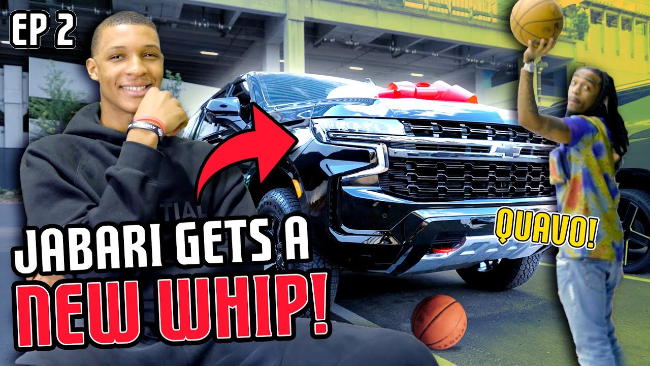 He's The GUY!” #3 Pick Jabari Smith Jr Gets Surprised With Dream Car! QUAVO  Pulls Up? 😱 