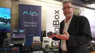 AJA T-Tap Pro and much more at the KitPlus Show London 2021