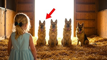 A Little Girl Finds Abandoned Dogs On Her Farm — And Is Stunned To Discover What They Really Were!