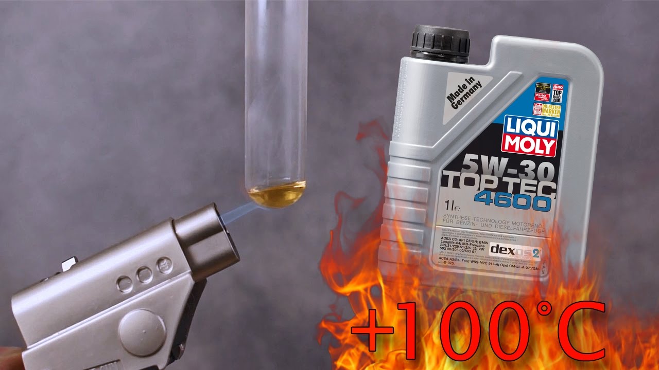 Liqui Moly Top Tec 4600 5W30 Jak czysty jest olej silnikowy? Test powyżej 100°C