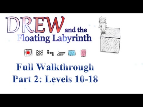 Drew and the Floating Labyrinth PC/Steam Walkthrough Part 2 (Levels 10-18)