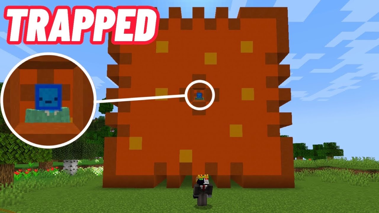I Am Trapped in a Minecraft Cheez it YouTube