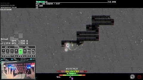 [ADOFAI Custom Clear][x0.9] 똘복 & Dafikun - Triple Cross (Remix) [HyuN] (map by lemoni)