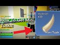 How to get mini tusks quick guide blox fruits