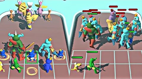 Merge Rainbow: 3D Run - Gameplay New Update 19-20 (android,ios)