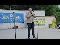 Областният управител Владимир Крумов на откриването на "Славееви нощи" в Айтос