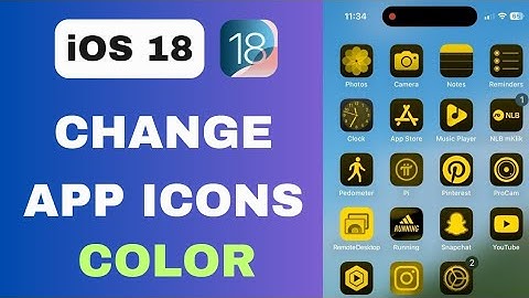 How To Change Tint and App Color On iOS 18 | Step by Step