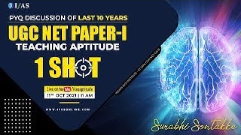 Teaching Aptitude PYQs | UGC NET Paper 1 | IFAS
