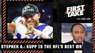 Stephen A. declares Cooper Kupp 'the BEST RECEIVER IN FOOTBALL' right now ❕🏈 | First Take