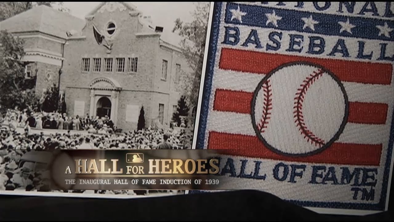 A Hall For Heroes: The Inaugural Hall of Fame Induction of 1939 - YouTube