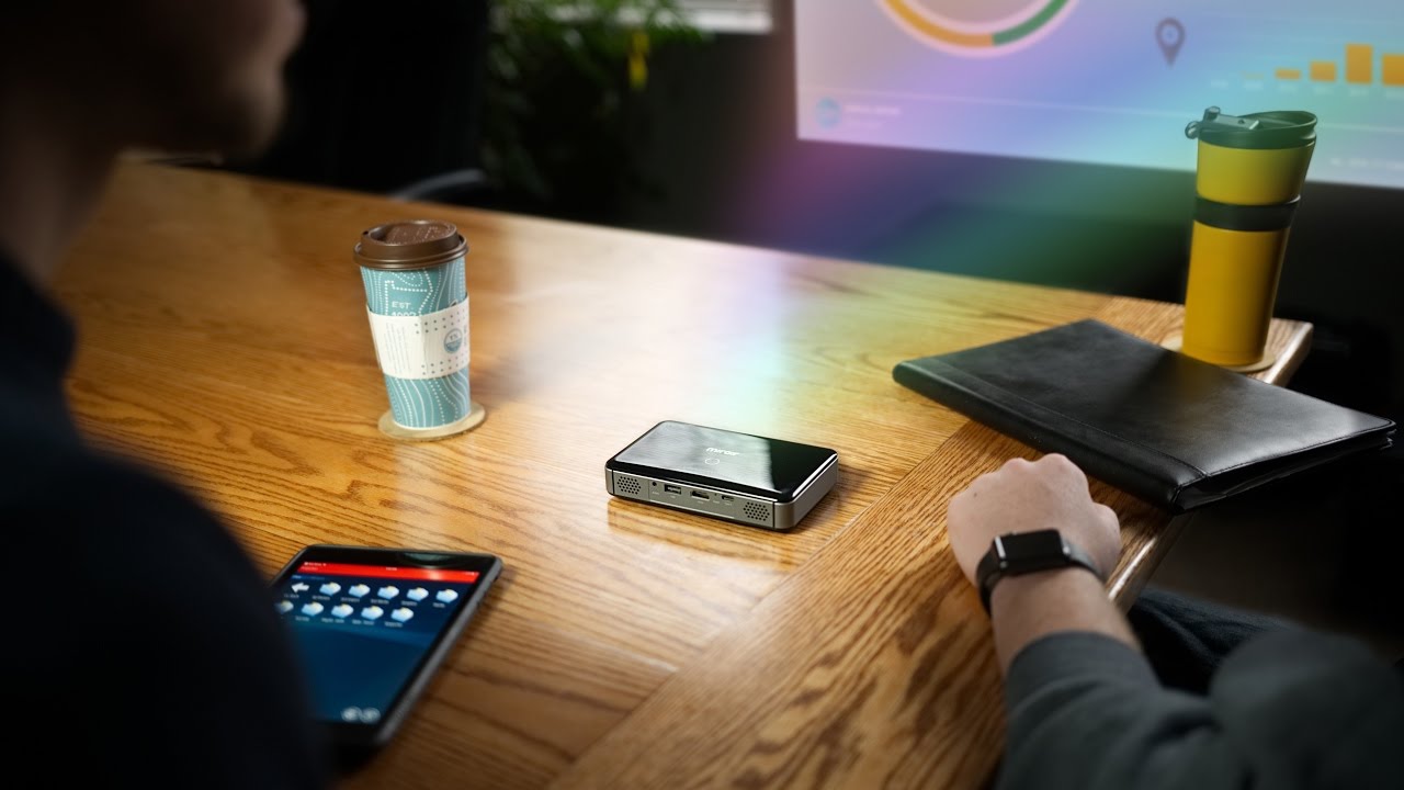 Smart HD Mini Projector M300A - YouTube