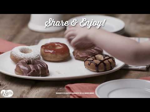 easy-cake-doughnuts-with-jam-glazes-recipe