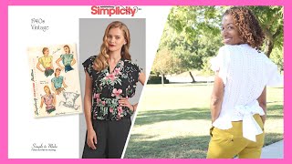 SEW A VINTAGE PATTERN - SIMPLICITY 8593 - JOANN FABRICS SHOPPING