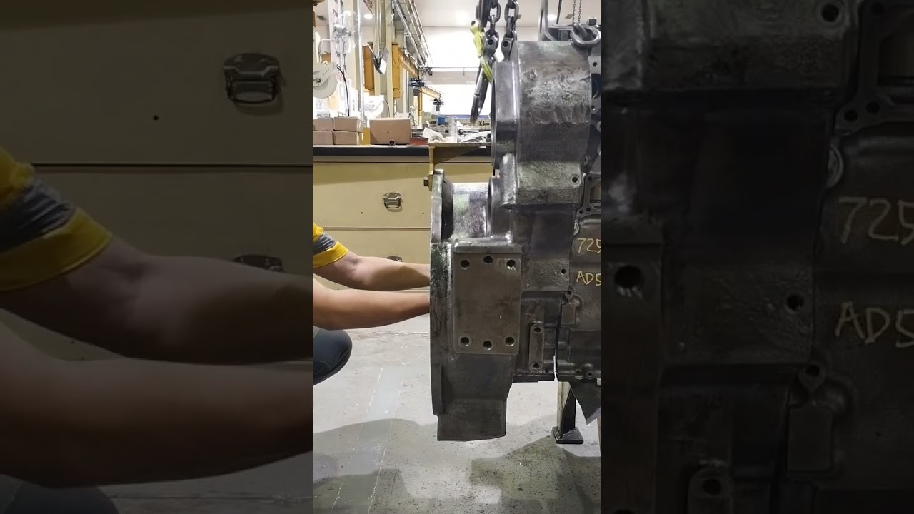 install housing rear 