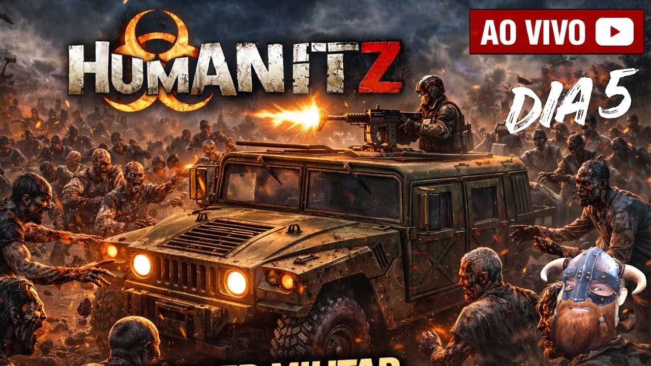 //💥🔴 LIVE HumanitZ | Tentando Não Virar Zumbi  😱 💥\\//