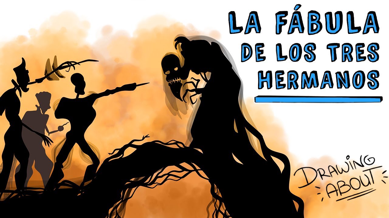 LOS 3 HERMANOS (FÁBULA HARRY POTTER) 🎃 Draw My Life Terror - YouTube