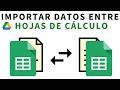 Traer datos de otra hoja de cálculo en Google Sheets