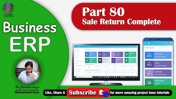 Business ERP Part 80 Sale Return Complete ASP.NET MVC