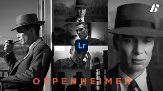 OPPENHEIMER - black And White Lightroom Mobile Preset Free DNG XMP DOWNLOAD